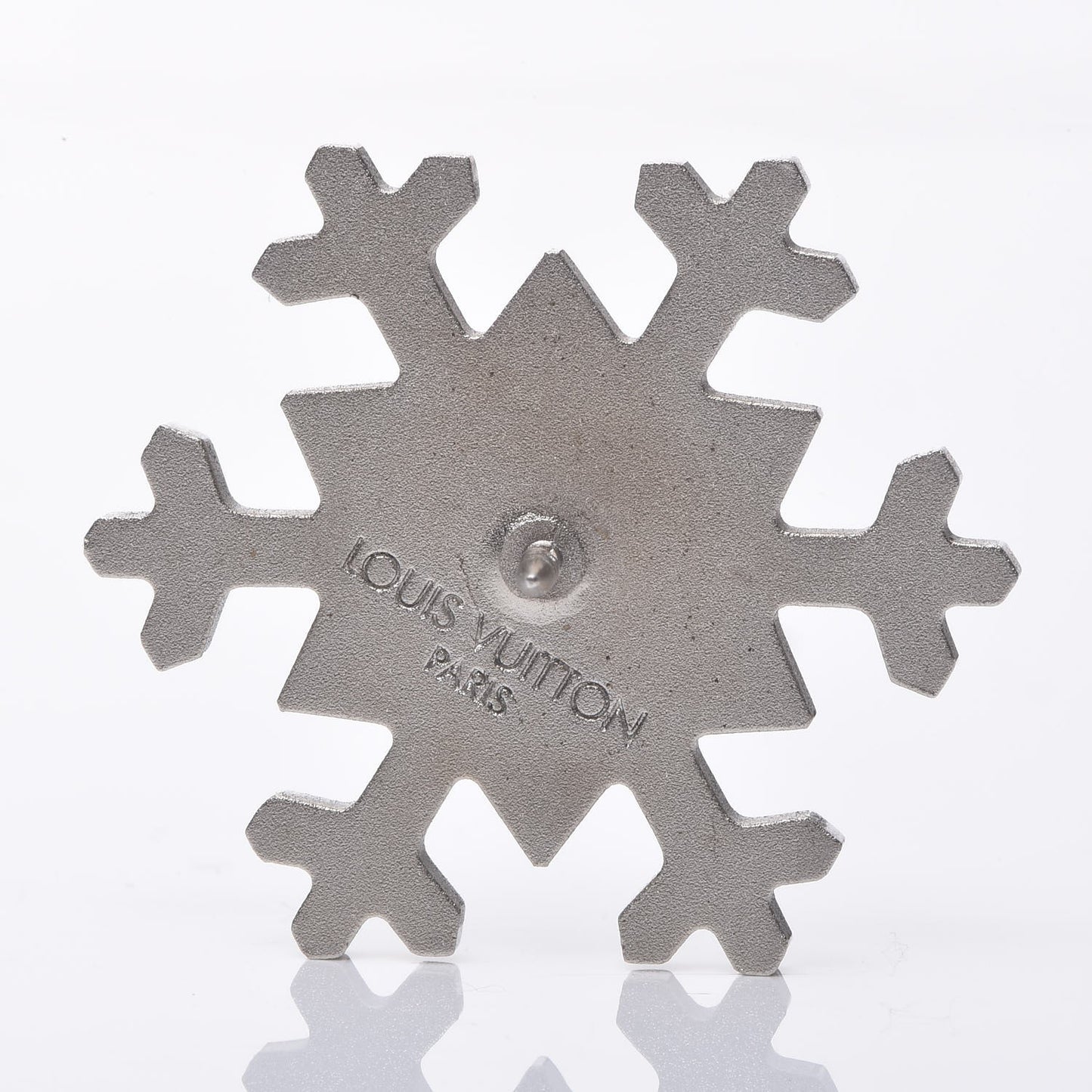 Monogram Snowflake Brooch Set