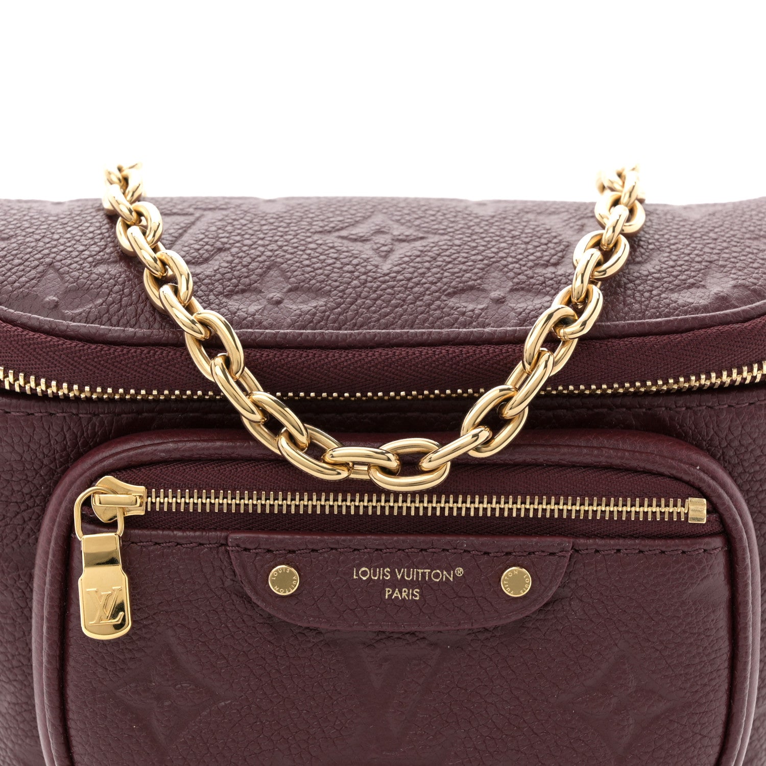 Louis Vuitton Empreinte Mini Bumbag Wine 7 of 10