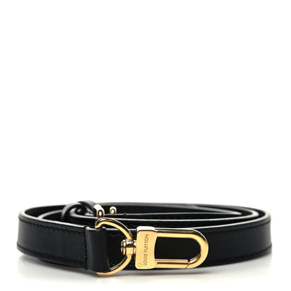 Louis Vuitton Calfskin Speedy Bandouliere Shoulder Strap Black 1 of 4