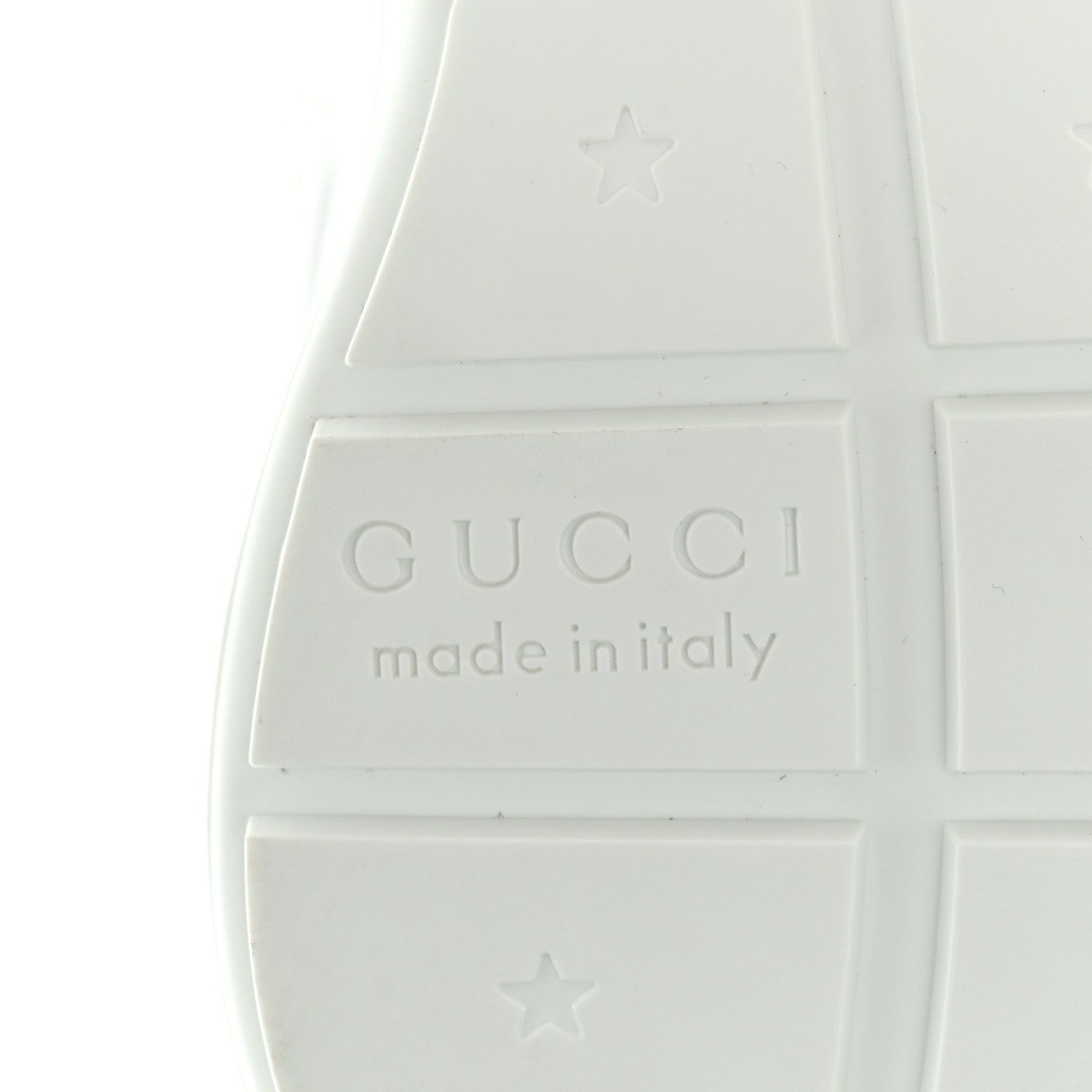 Gucci GG Supreme Monogram Womens Rhyton Sneakers 36 White 6 of 9