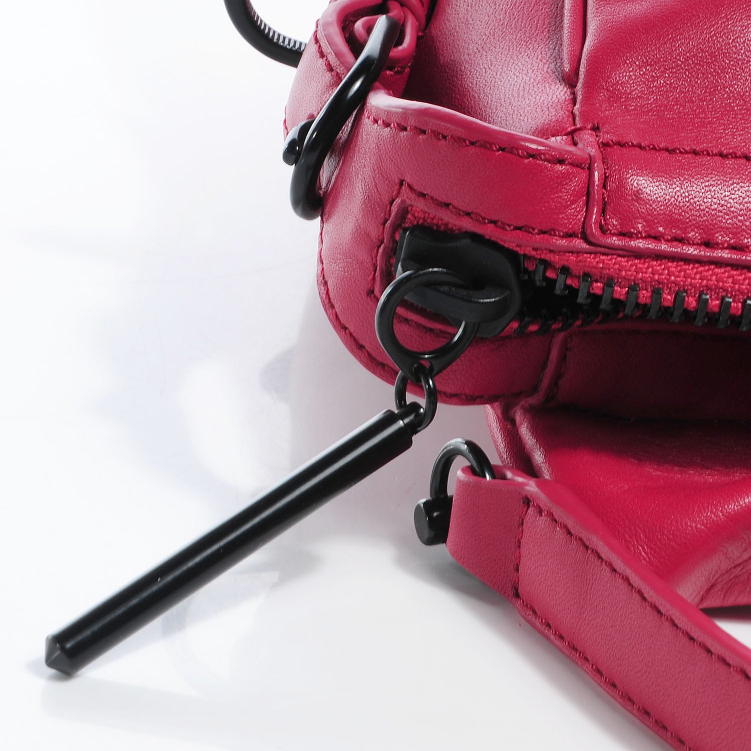 3.1 Phillip Lim 3.1 Small Ryder Satchel Cranberry 6 of 9