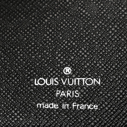 Louis Vuitton Epi French Purse Wallet Black 6 of 7