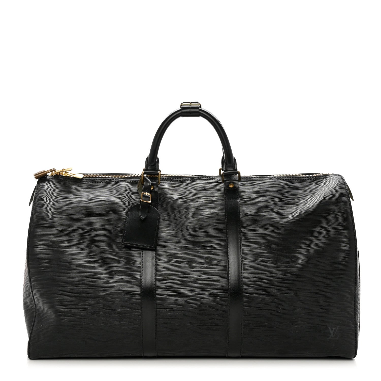 Louis Vuitton Epi Keepall 50 Black 1 of 12