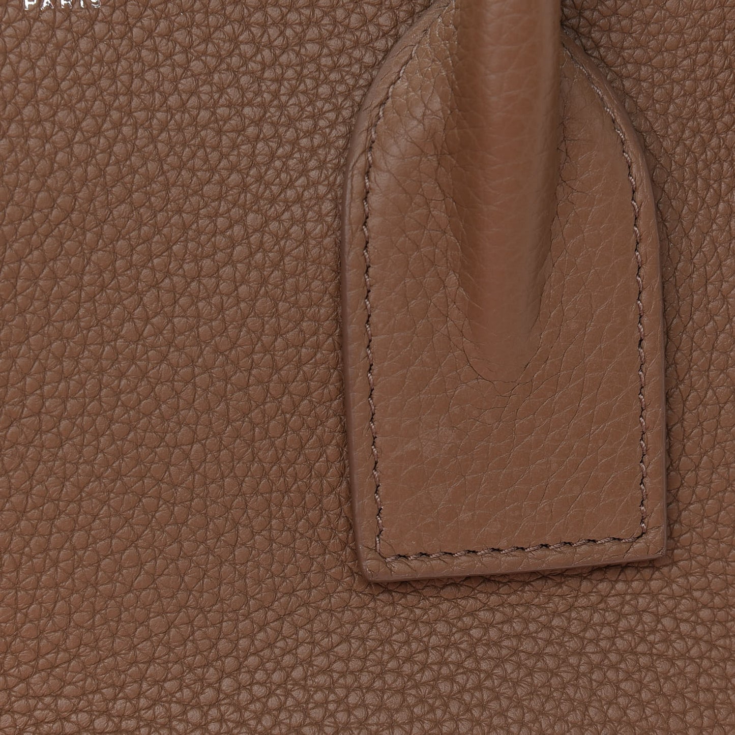 Grained Calfskin Small Supple Sac De Jour Taupe