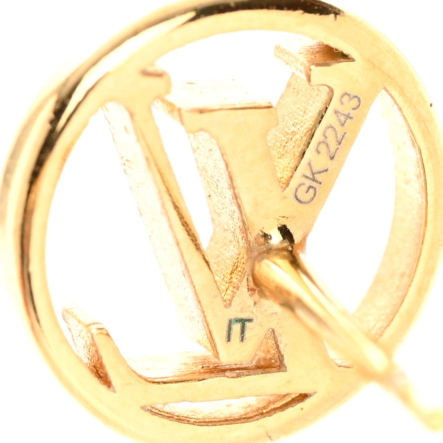 Louis Vuitton Metal Crazy In Lock Earrings Set Gold 4 of 5