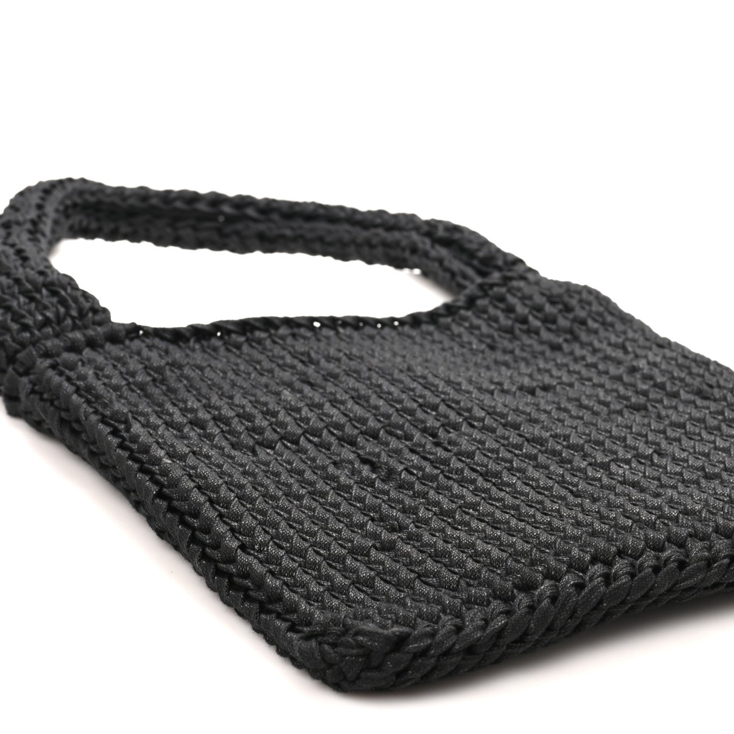 The Row Waxed Cotton Didion Shoulder Bag Black 9 of 10