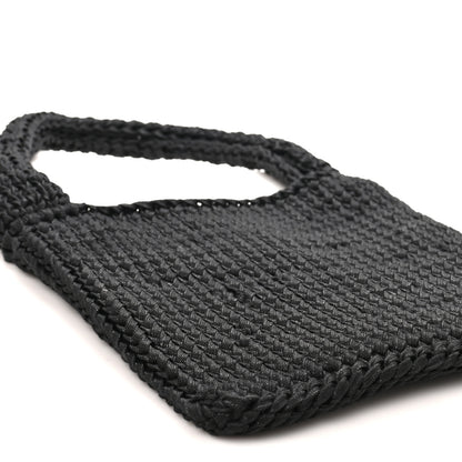 The Row Waxed Cotton Didion Shoulder Bag Black 9 of 10