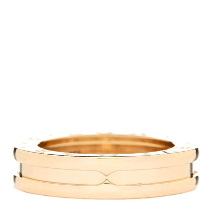 Bulgari 18K Yellow Gold B.Zero1 One-Band Ring 48 4.5 1 of 6