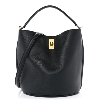 Celine Supple Grained Calfskin Bucket 16 Bag Black 1 of 12