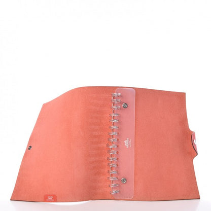 Hermes Togo Ulysse MM Notebook Cover Capucine 6 of 8
