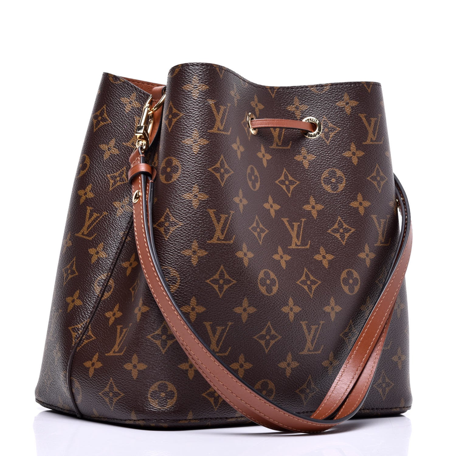 Louis Vuitton Monogram Neonoe MM Caramel 3 of 9