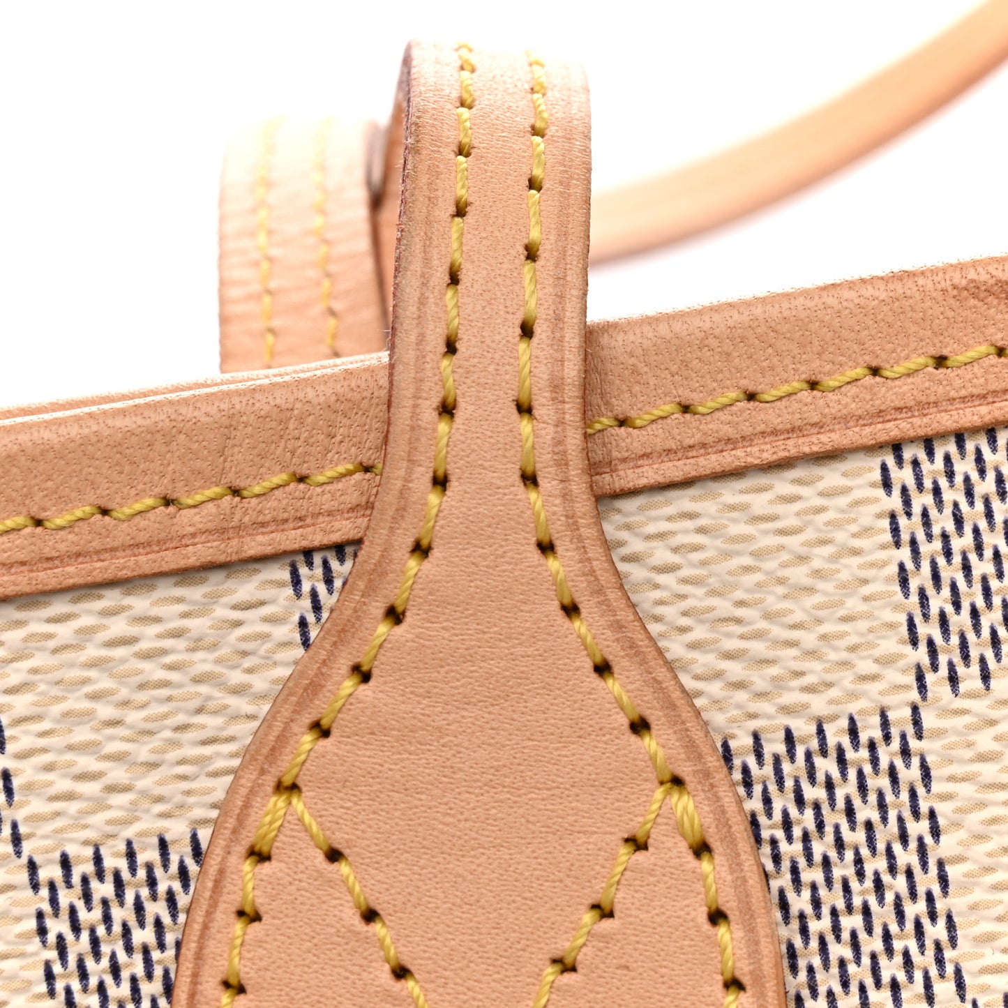 Damier Azur Neo Neverfull MM Rose Ballerine