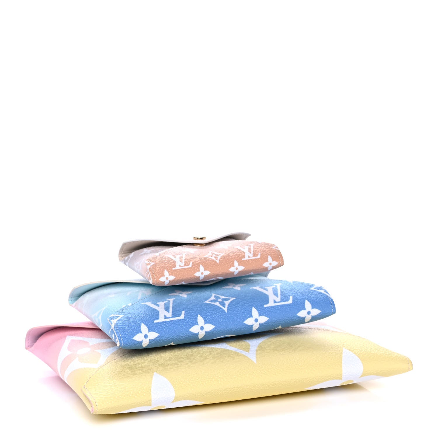 Louis Vuitton Monogram Giant By The Pool Kirigami Pochette Set 4 of 14