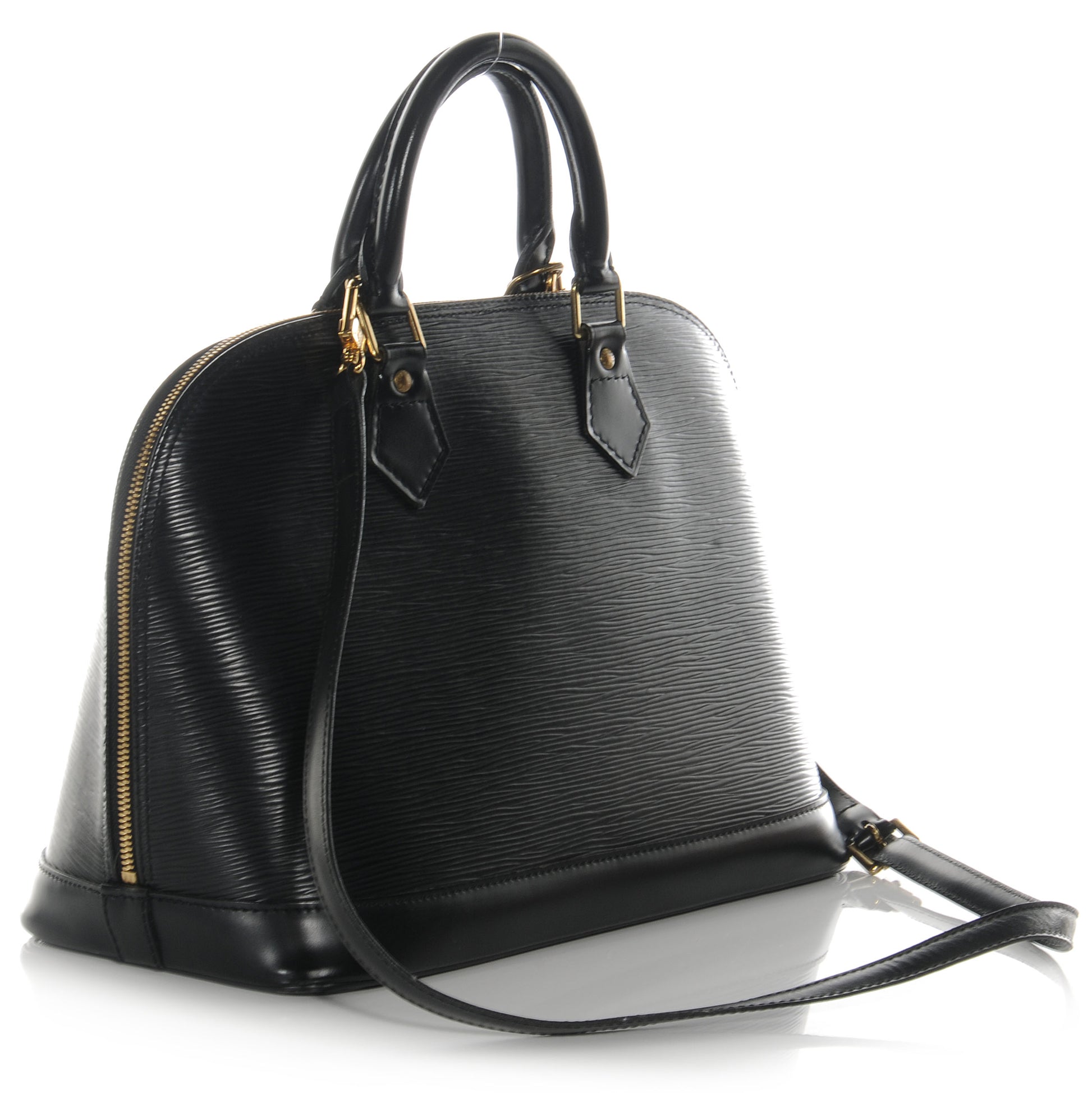 Louis Vuitton Epi Alma PM Black 3 of 7