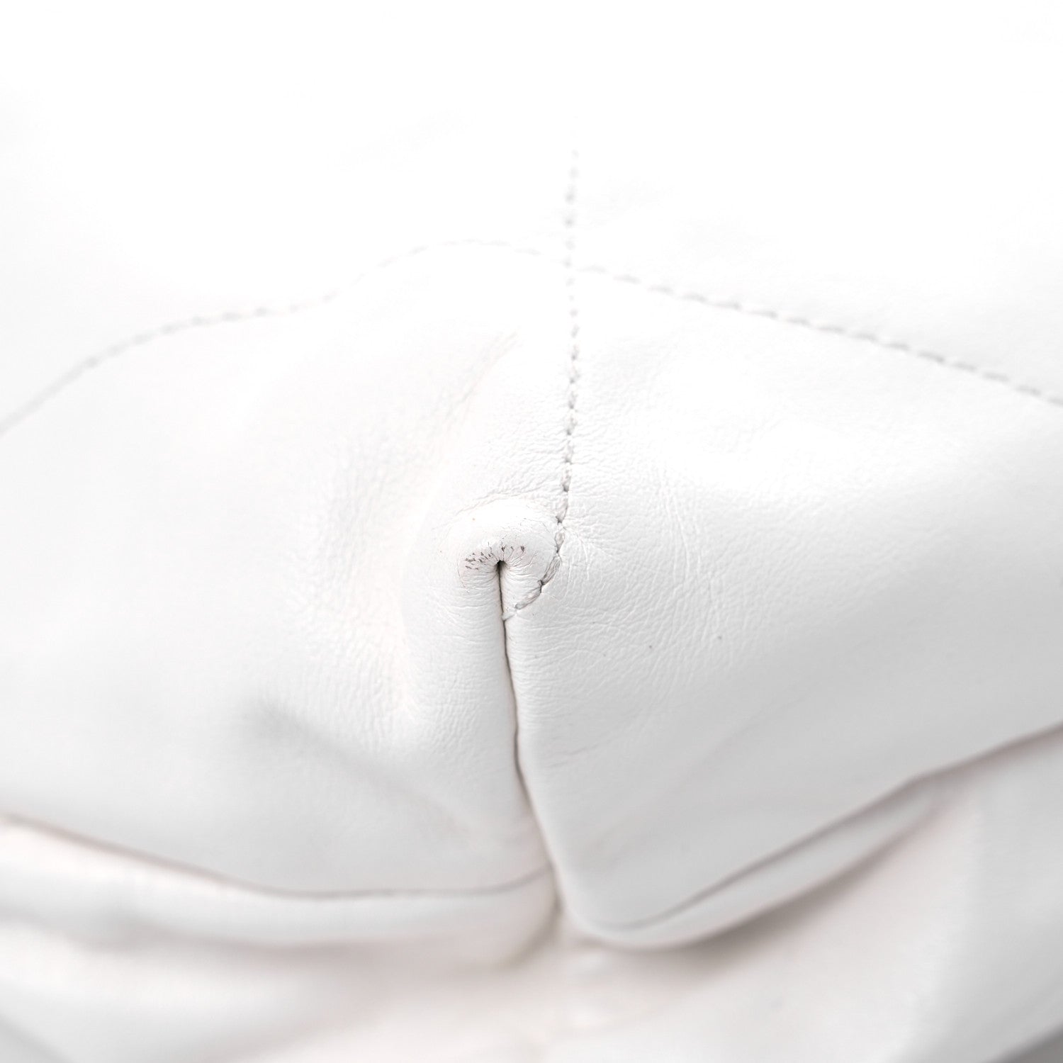 Chanel Shiny Calfskin Quilted Large Chanel 22 White 9 of 12