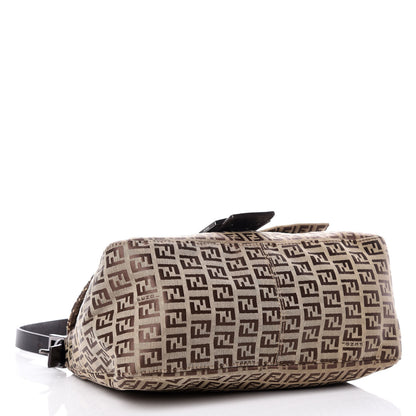 Fendi Zucchino Mama Baguette Dark Brown 4 of 10