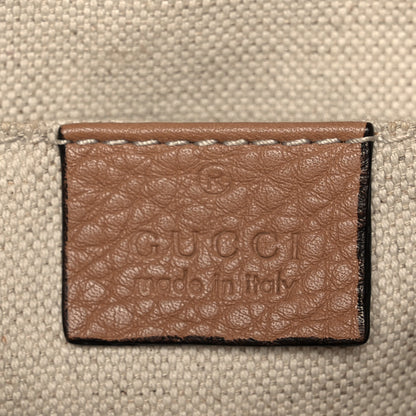 Gucci Cellarius Calfskin Mini Bamboo Shopper Tote Camelia 6 of 10