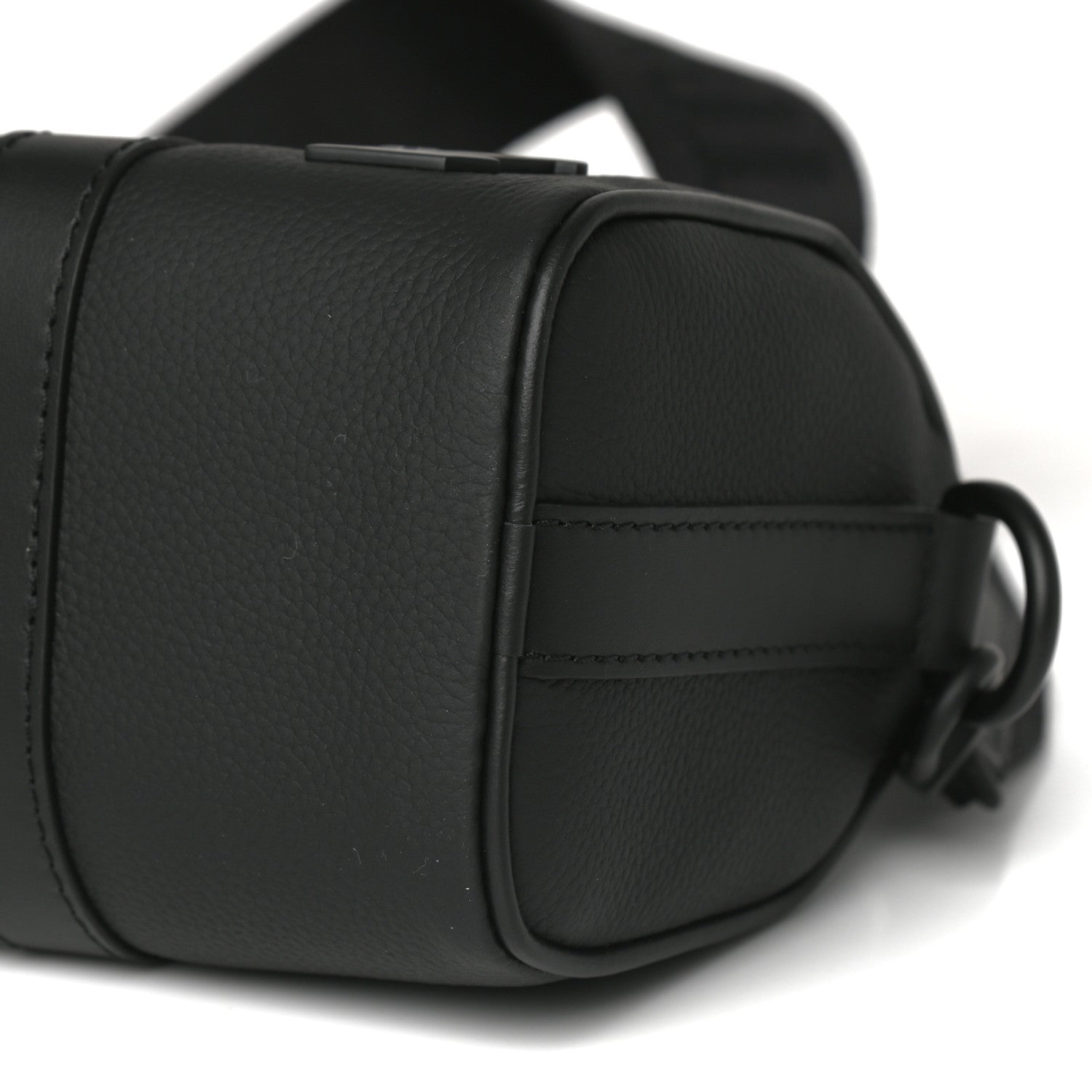 Louis Vuitton Grained Calfskin Aerogram Keepall XS Black 8 of 8