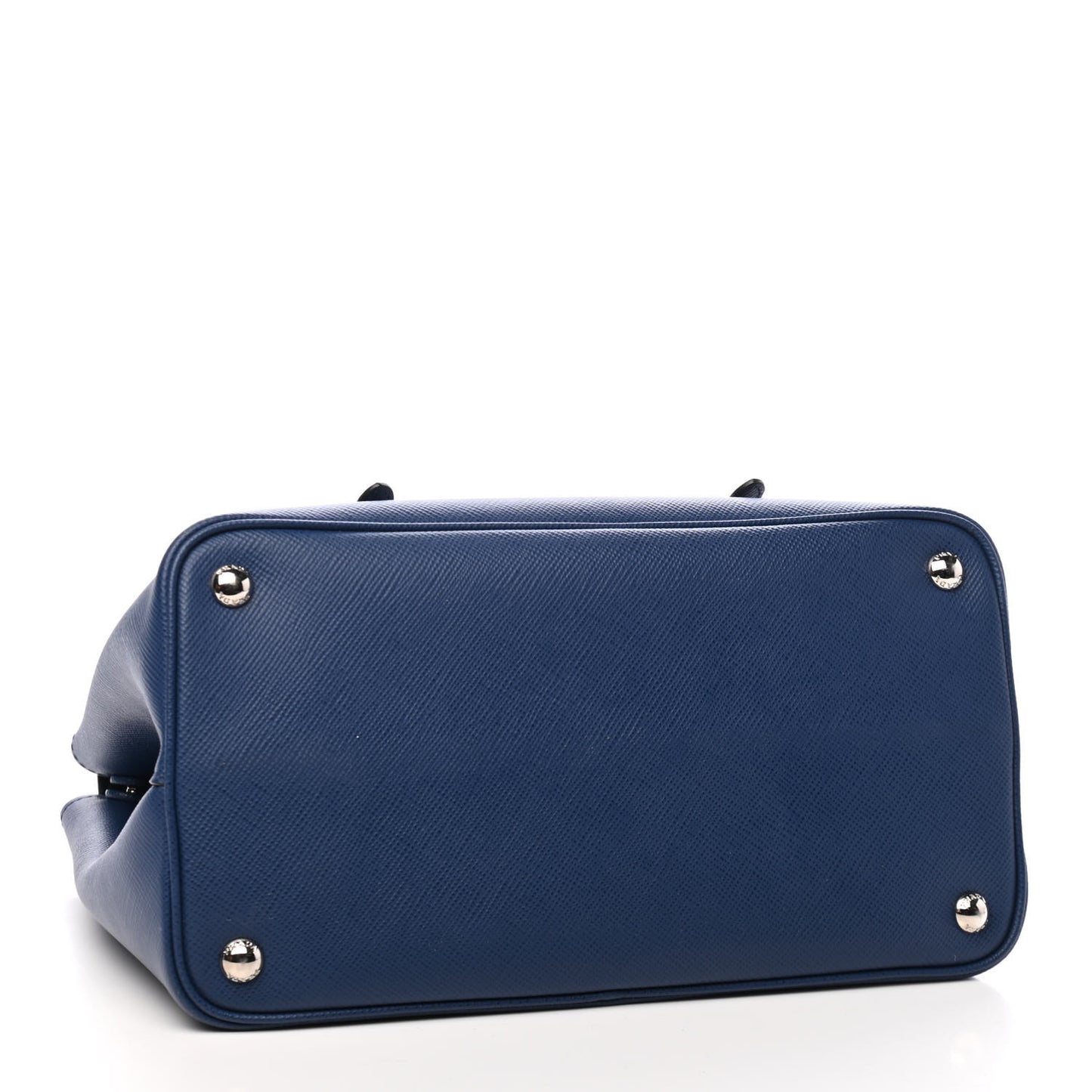 Saffiano Cuir Convertible Top Handle Tote Bleuette