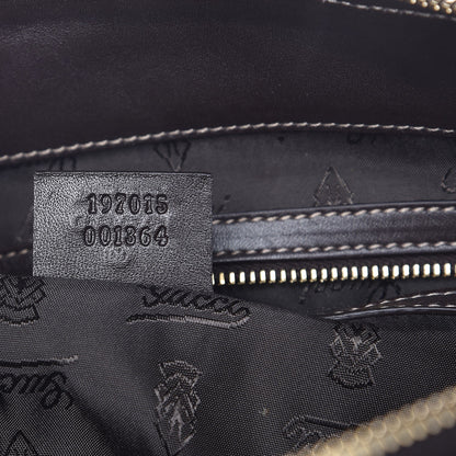 Gucci Crystal Monogram Large Hysteria Clutch Brown 7 of 7