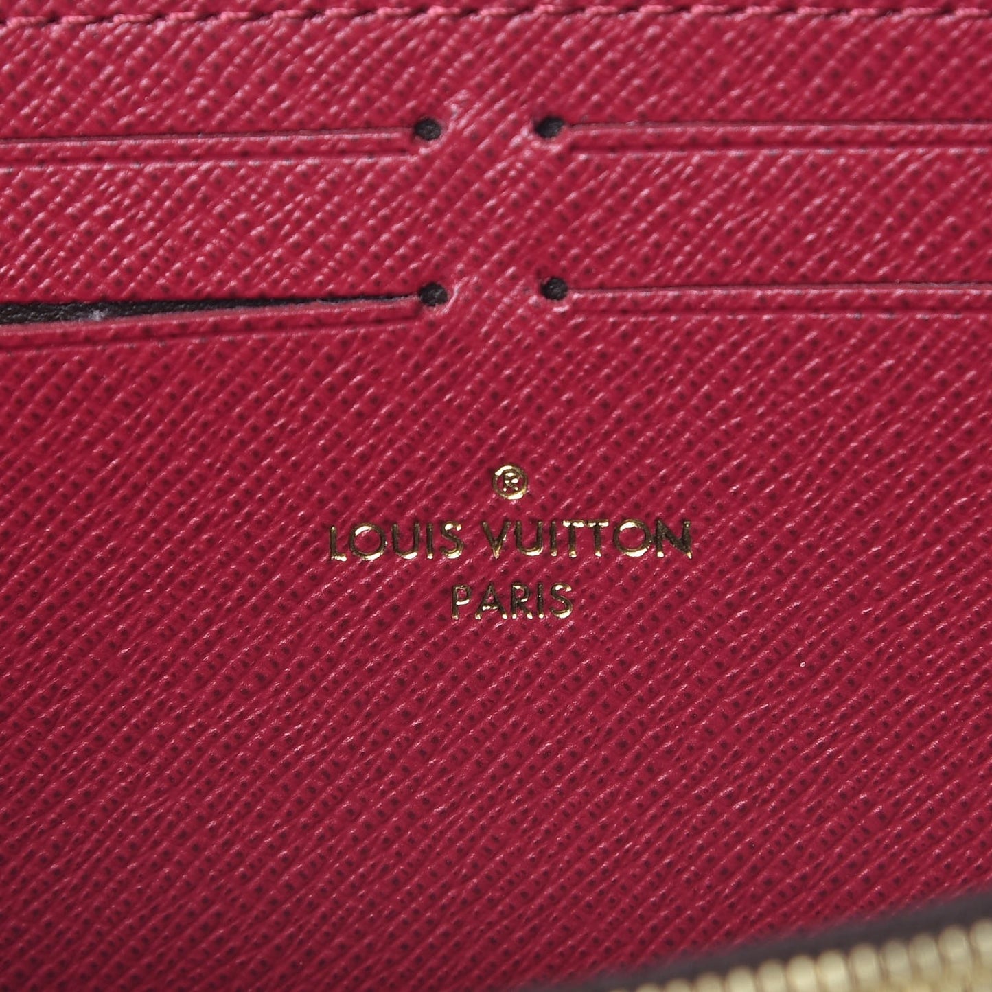 Monogram Clemence Wallet Fuchsia