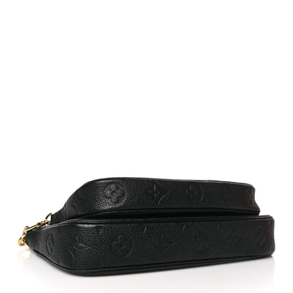 Louis Vuitton Empreinte Monogram Giant Multi Pochette Accessories Black 4 of 11