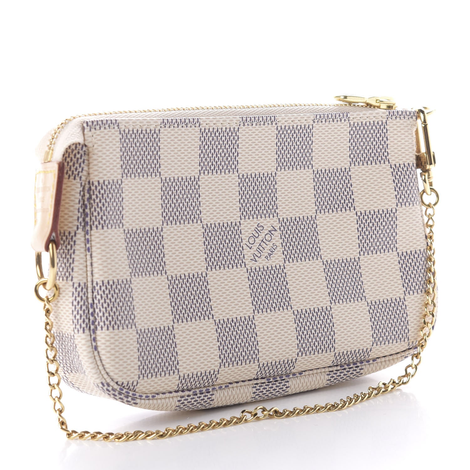 Louis Vuitton Damier Azur Mini Pochette Accessories 3 of 8