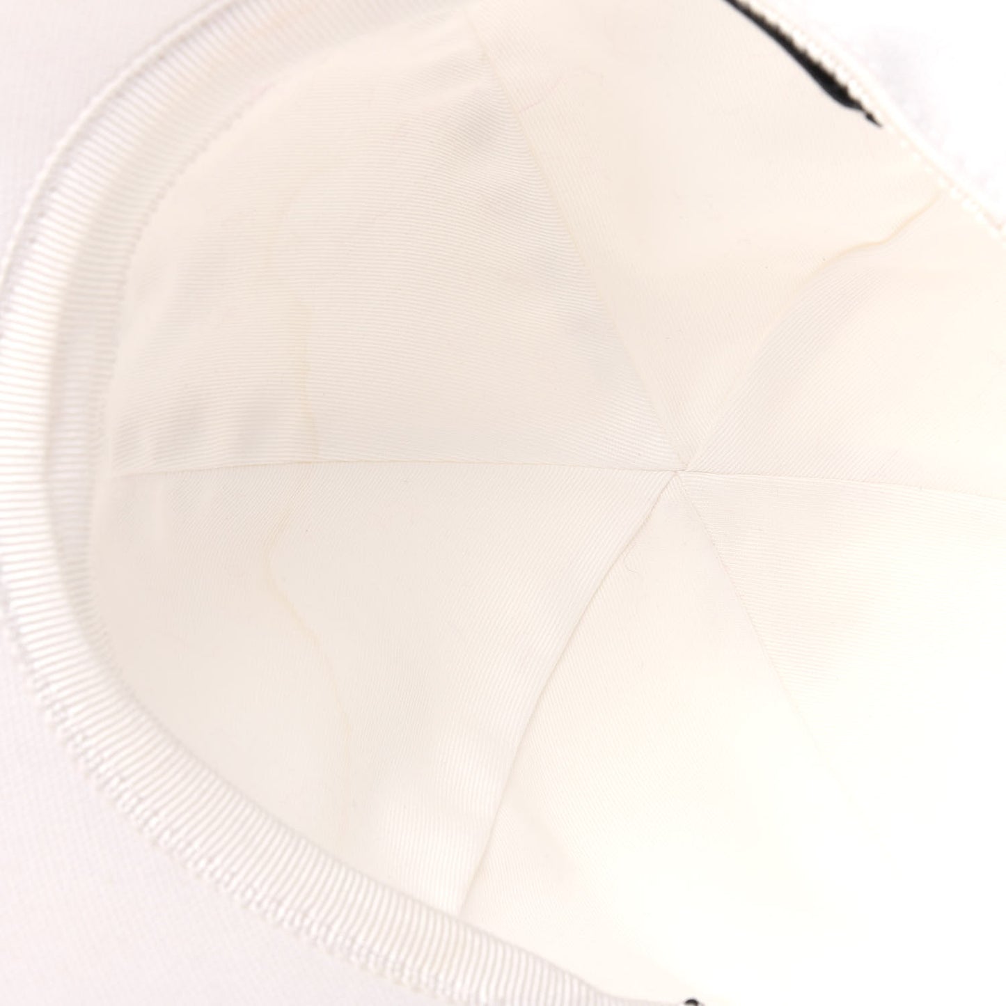 Canvas Web Baseball Hat S 57 White