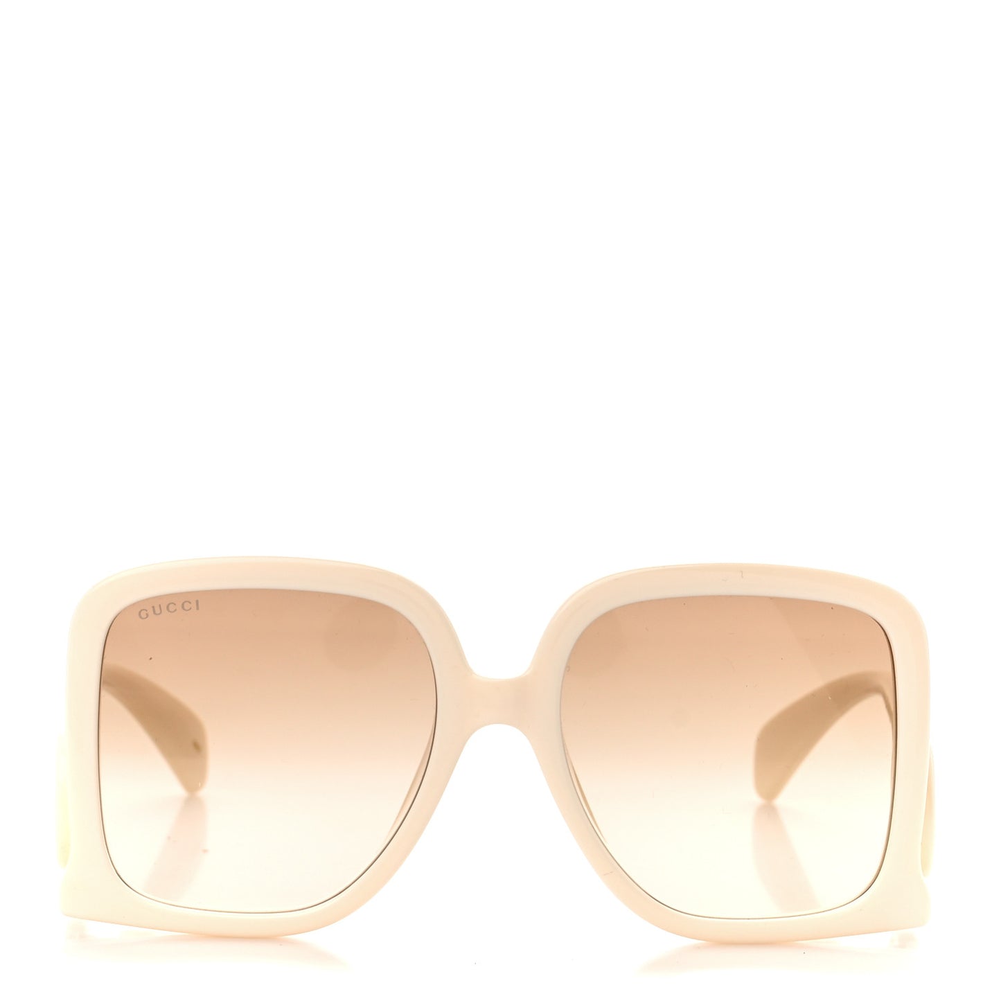 Acetate Rectangle Frame Sunglasses GG1326S White