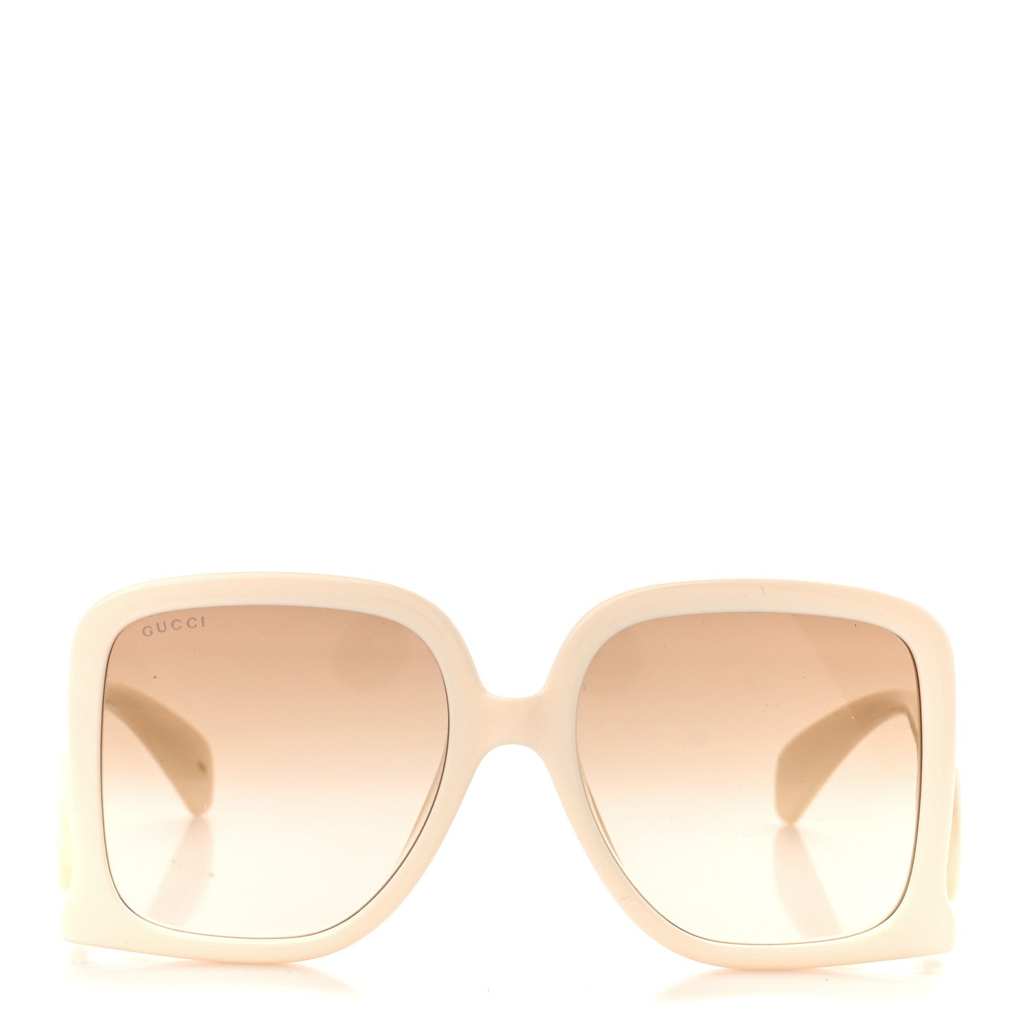 Gucci Acetate Rectangle Frame Sunglasses GG1326S White 2 of 9