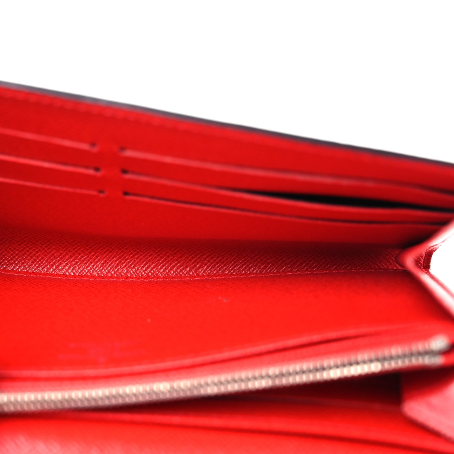 Epi Twist Wallet Coquelicot