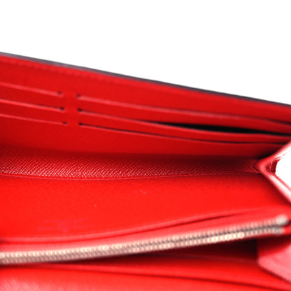 Louis Vuitton Epi Twist Wallet Coquelicot 8 of 13