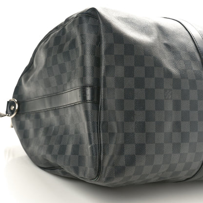 Louis Vuitton Damier Graphite Keepall Bandouliere 55 7 of 11