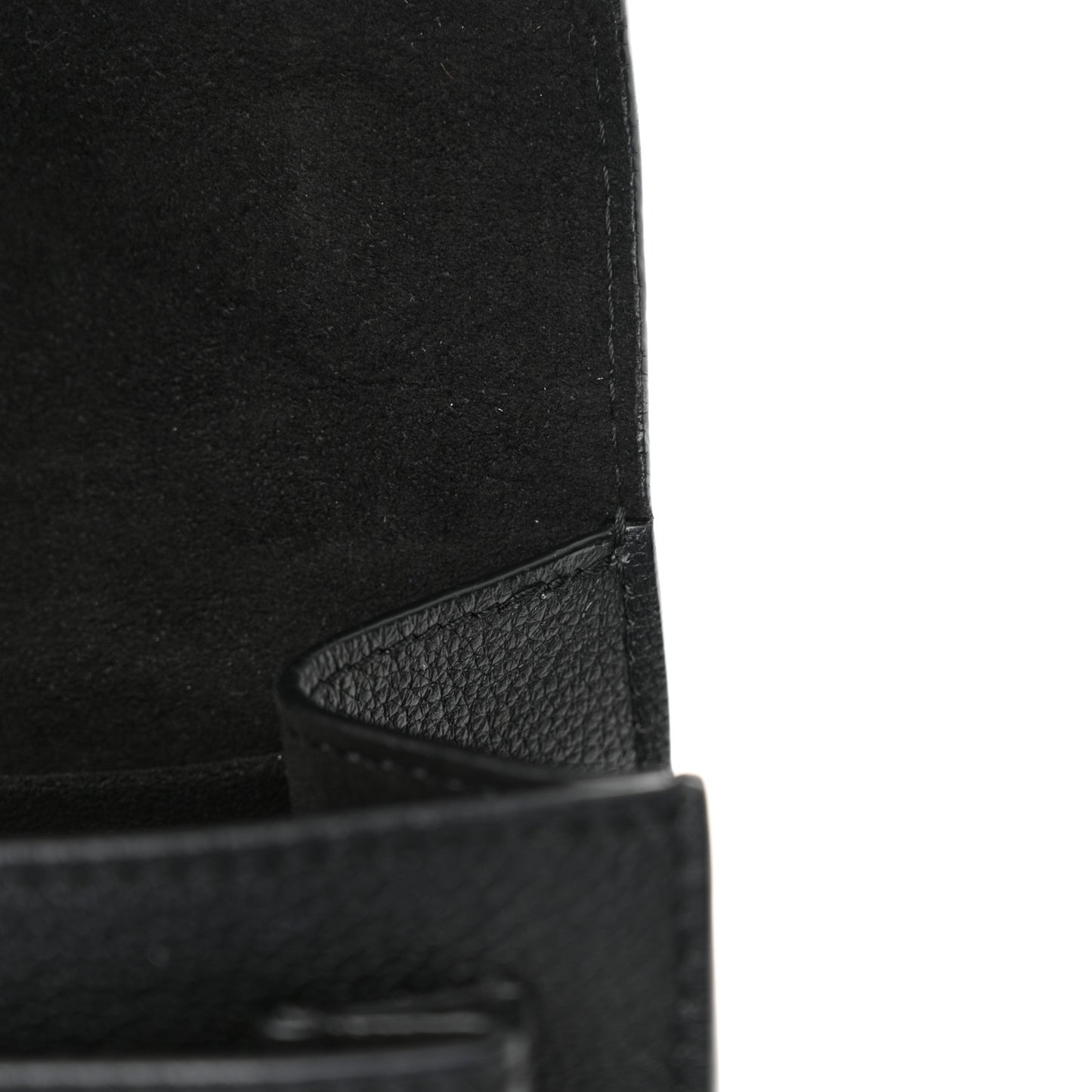 Soft Calfskin My Lockme Chain Bag BB Black