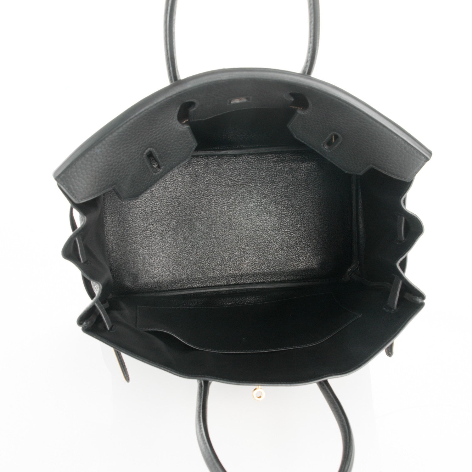 Hermes Taurillon Clemence Birkin 35 Black 7 of 24