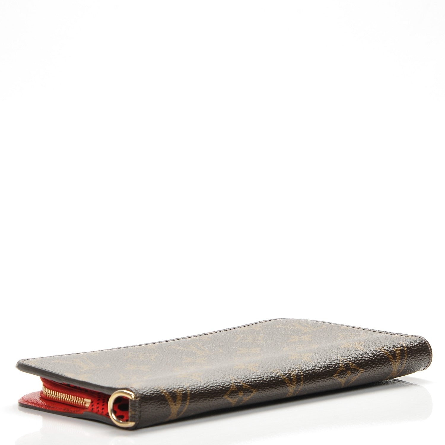 Louis Vuitton Monogram Kusama Waves Insolite Wallet Red 4 of 6