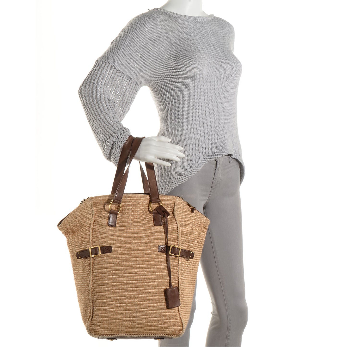 Straw Raffia Large Downtown Brown
