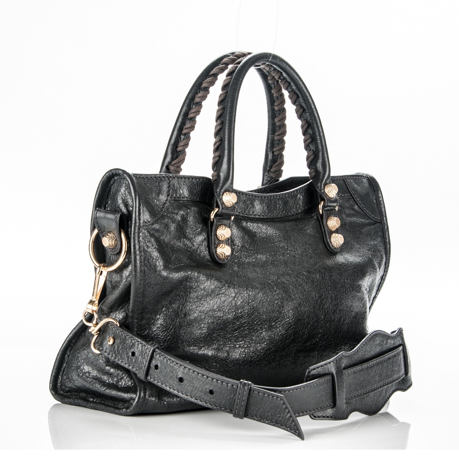 Balenciaga Agneau Giant 12 Gold Hardware S City Gris Fossile 3 of 7