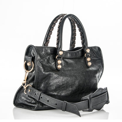 Balenciaga Agneau Giant 12 Gold Hardware S City Gris Fossile 3 of 7