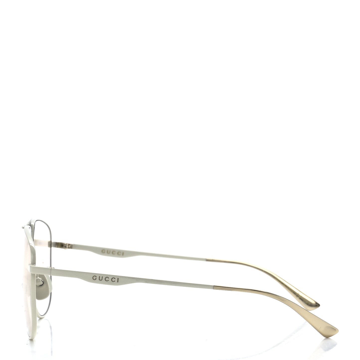 Aviator Sunglasses GG0336S Ivory Brown
