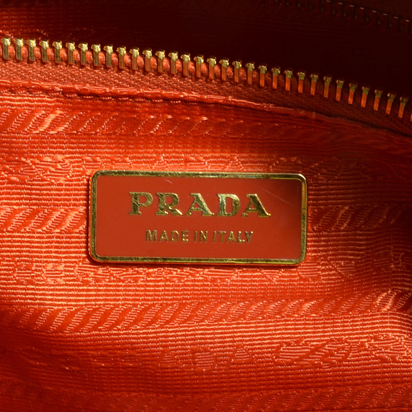 Saffiano Lux Barrel Bag Papaya