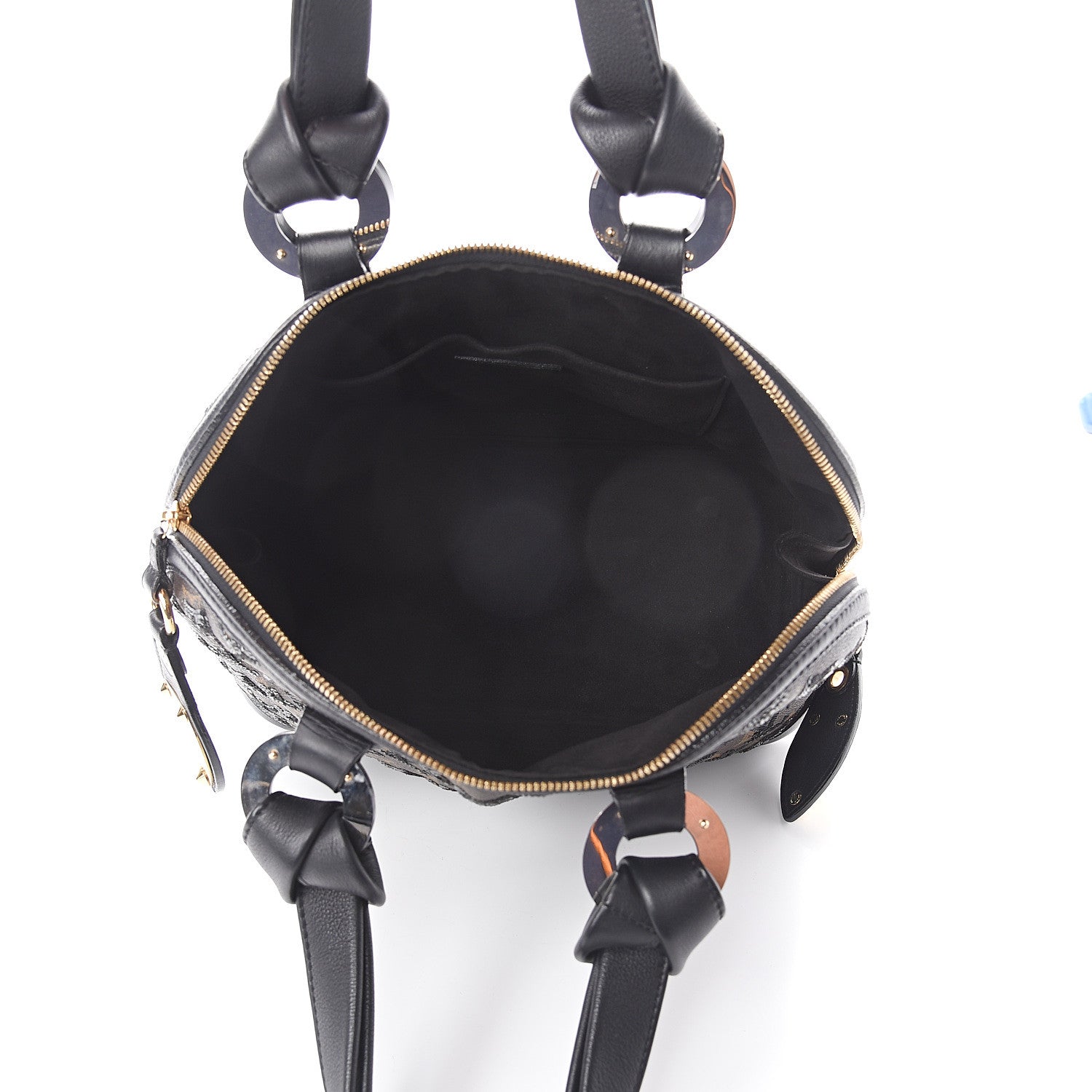 Louis Vuitton Monogram Sequins Eclipse Alma Black 4 of 7