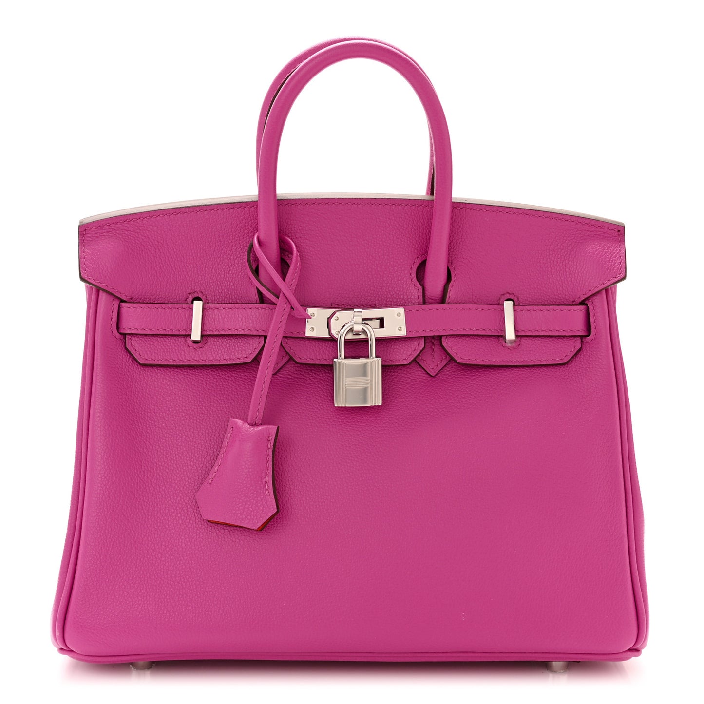 Taurillon Novillo Birkin 25 Magnolia Capucine
