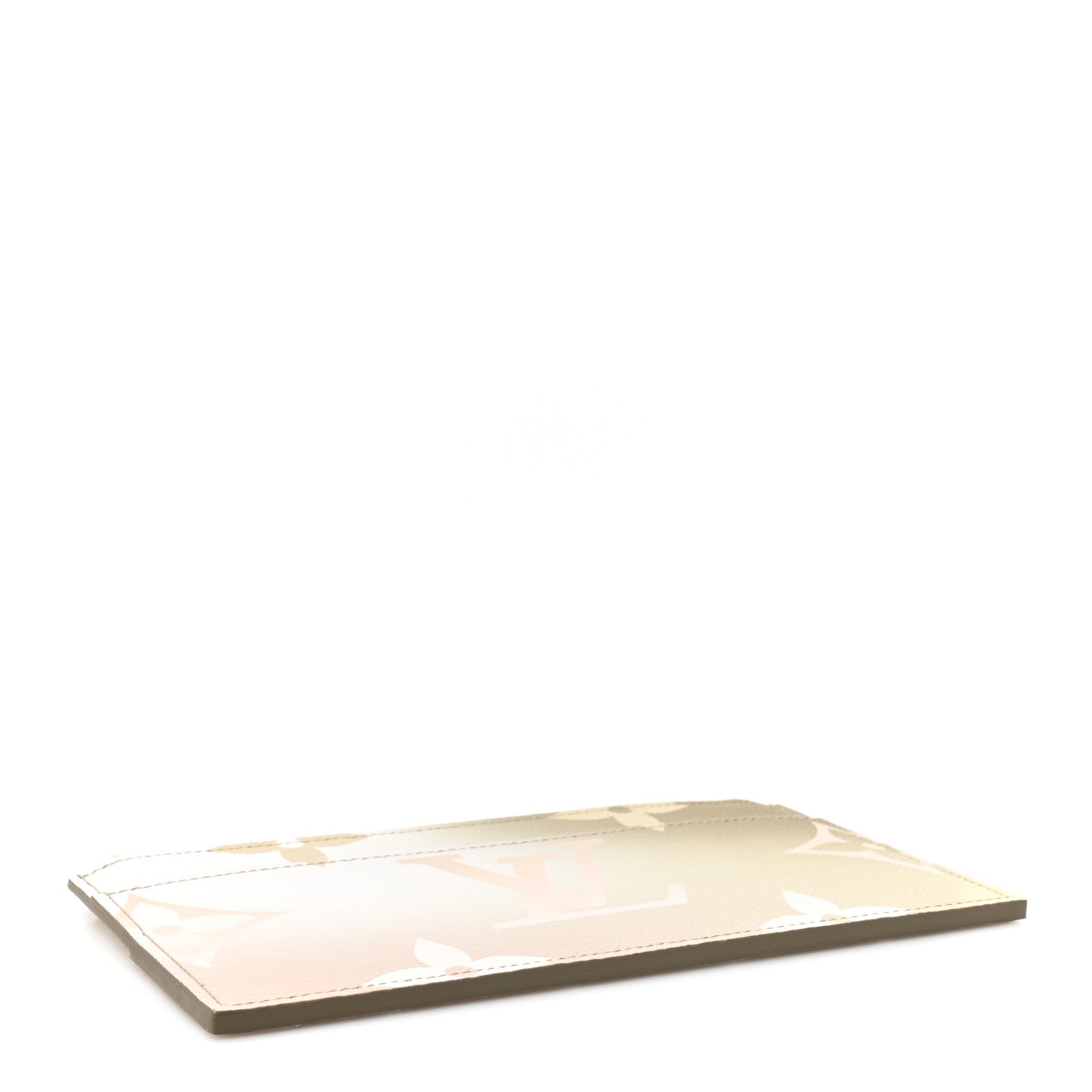 Louis Vuitton Monogram Giant Spring In The City Slim Purse Sunset Kaki 4 of 9