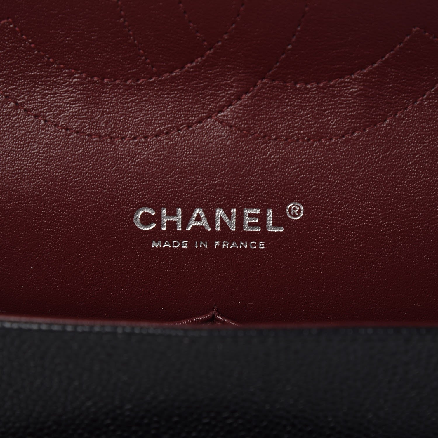 Chanel Caviar Quilted Jumbo Double Flap Black 7 of 8