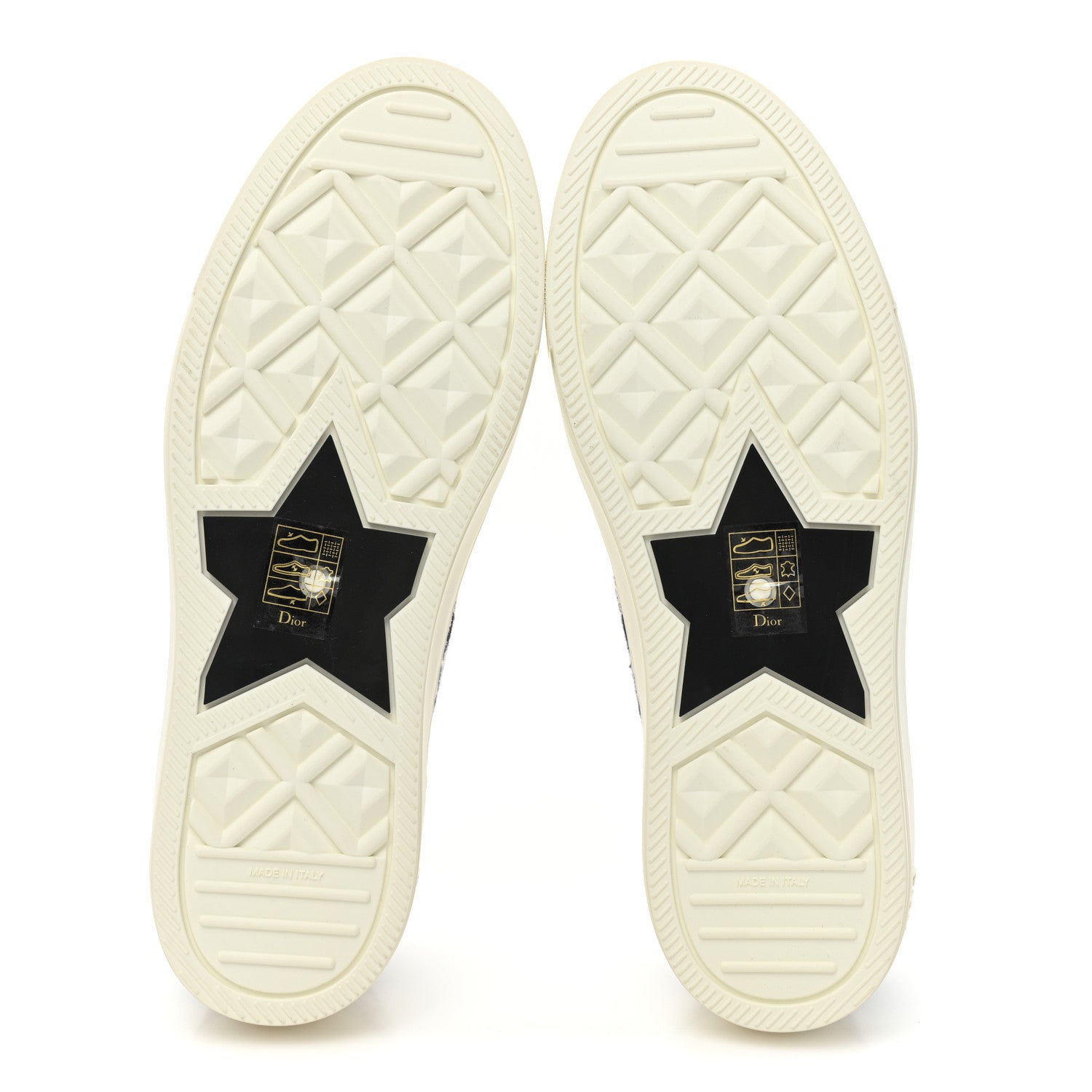 Christian Dior Canvas Toile De Jouy Embroidered Womens Walk Dior Low Top Sneakers 39.5 Off White Navy 6 of 9