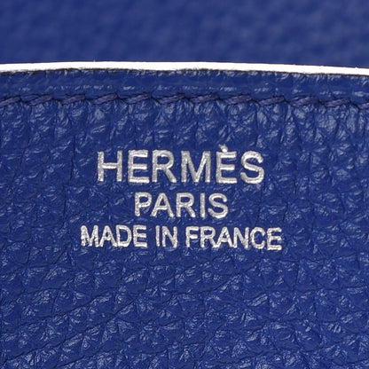 Hermes Togo Birkin 35 Bleu Electrique 8 of 9