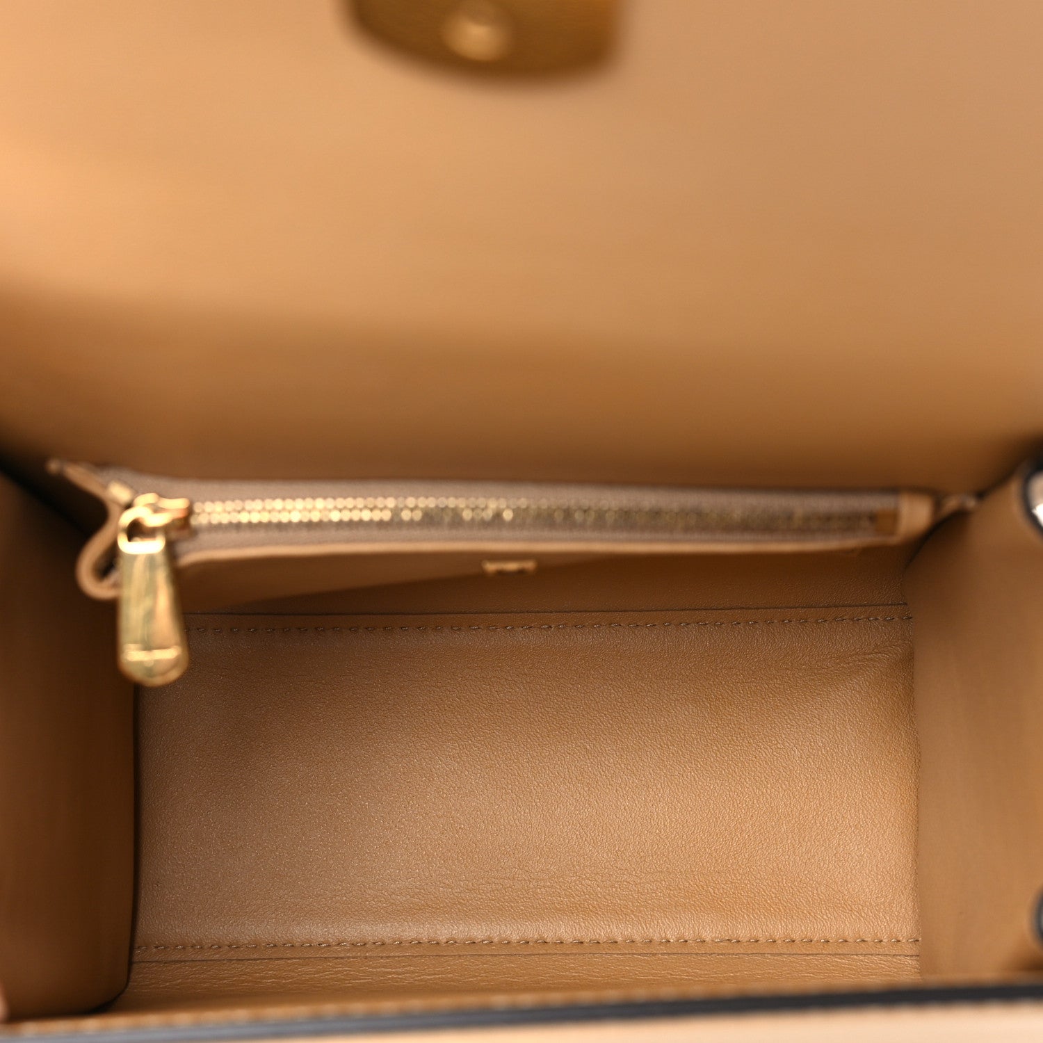 Salvatore Ferragamo Grained Calfskin Suede Small Boxyz Dune 5 of 9