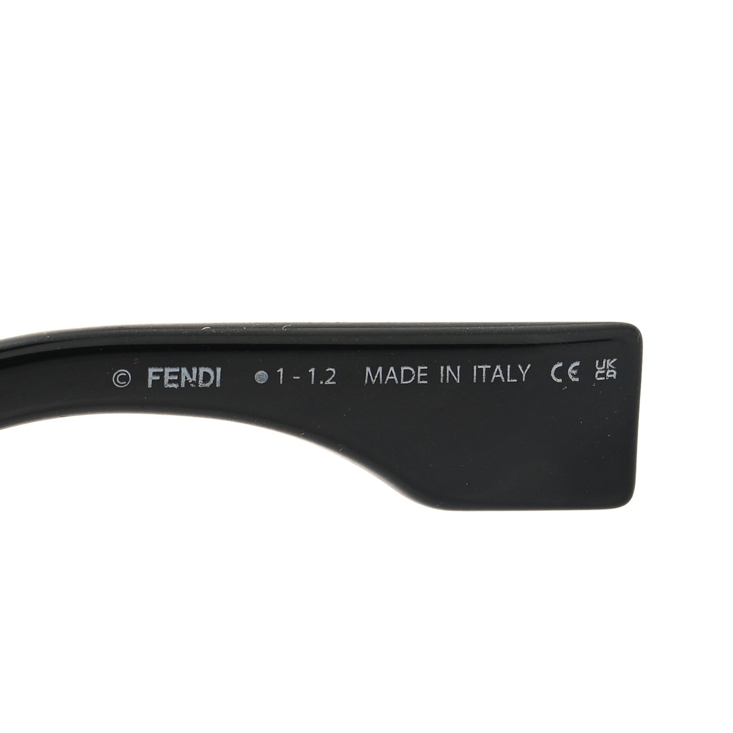 Acetate O'Lock Square Sunglasses FE40048U Black