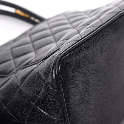 Chanel Caviar Quilted Medallion Tote Black 13 of 16